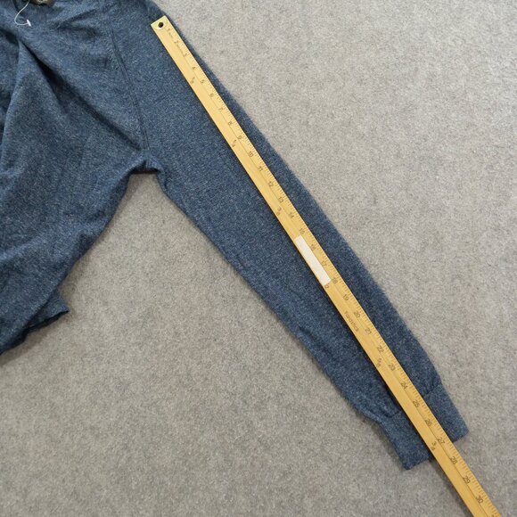 Banana Republic Sweater Mens Large Blue Pullover V-Neck Knit Long Sleeve - Picture 12 of 14